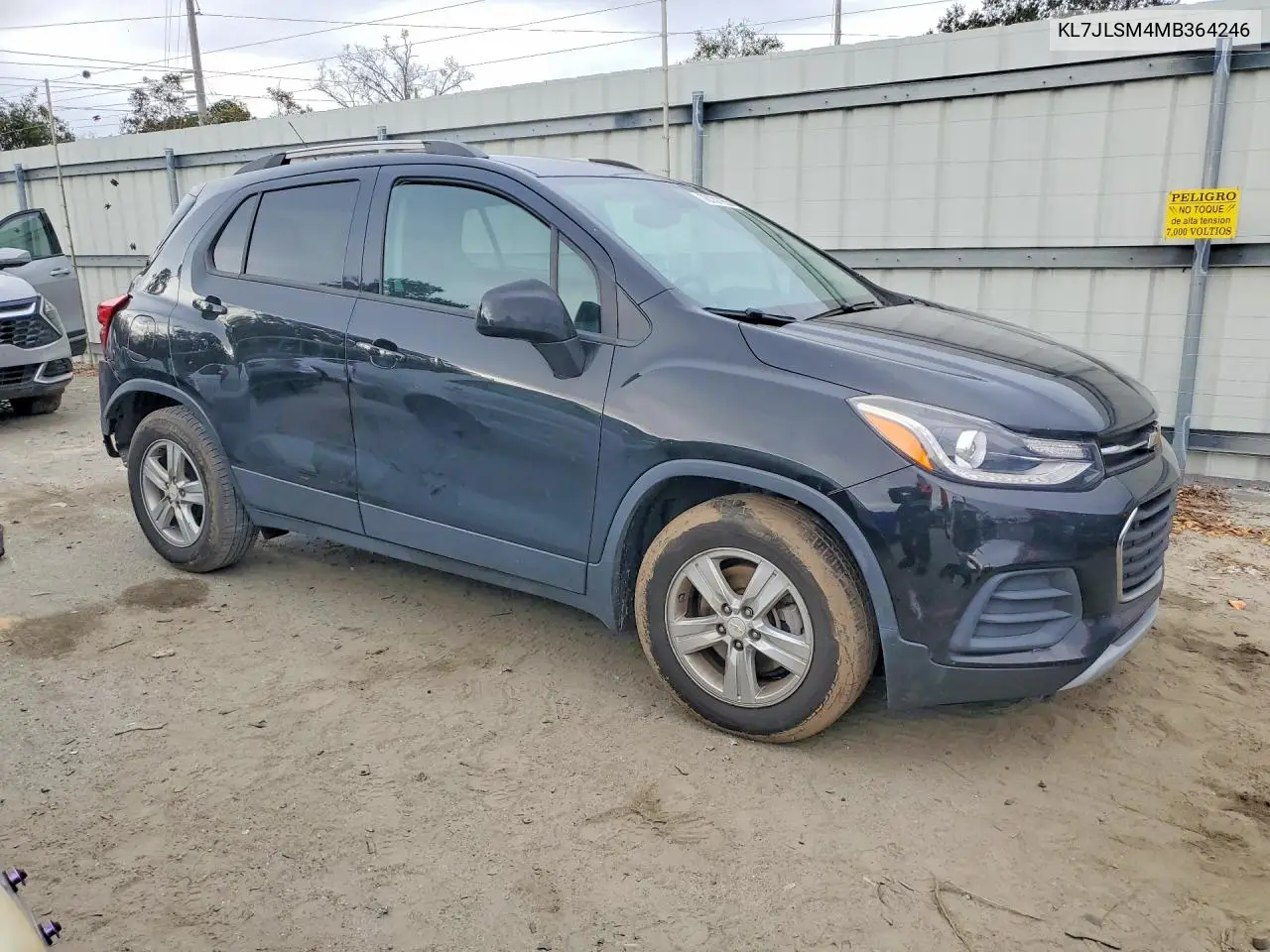 2021 CHEVROLET TRAX VIN KL7CJLSM4MB364246 — фото 4