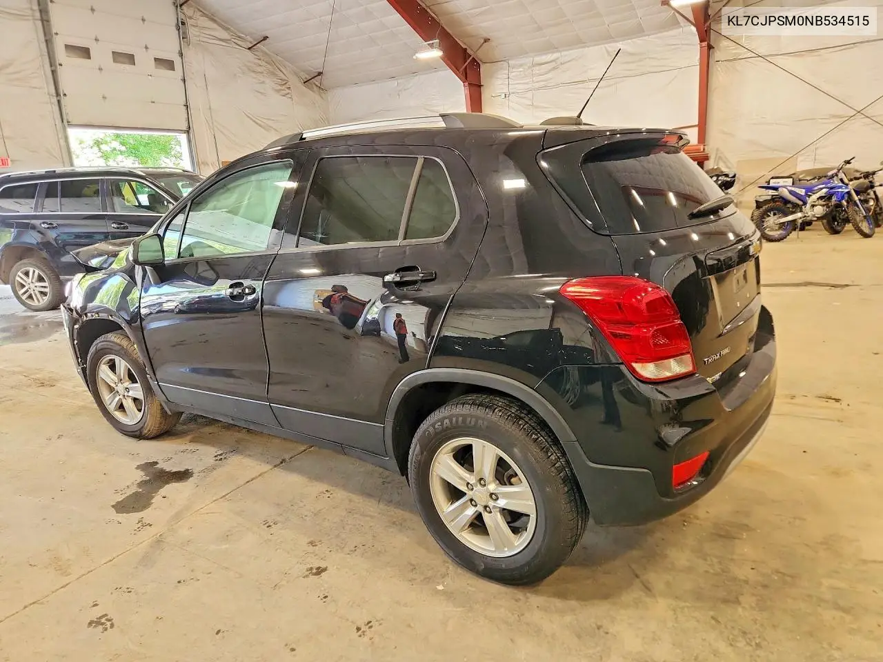 2022 CHEVROLET TRAX VIN KL7CJPSM0NB534515 — фото 2