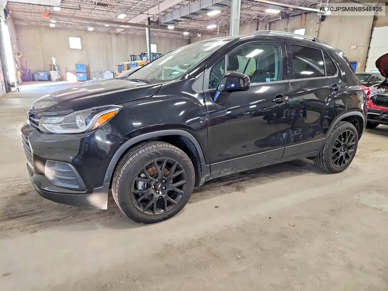 CHEVROLET TRAX 2022, VIN KL7CJPSM8NB548405