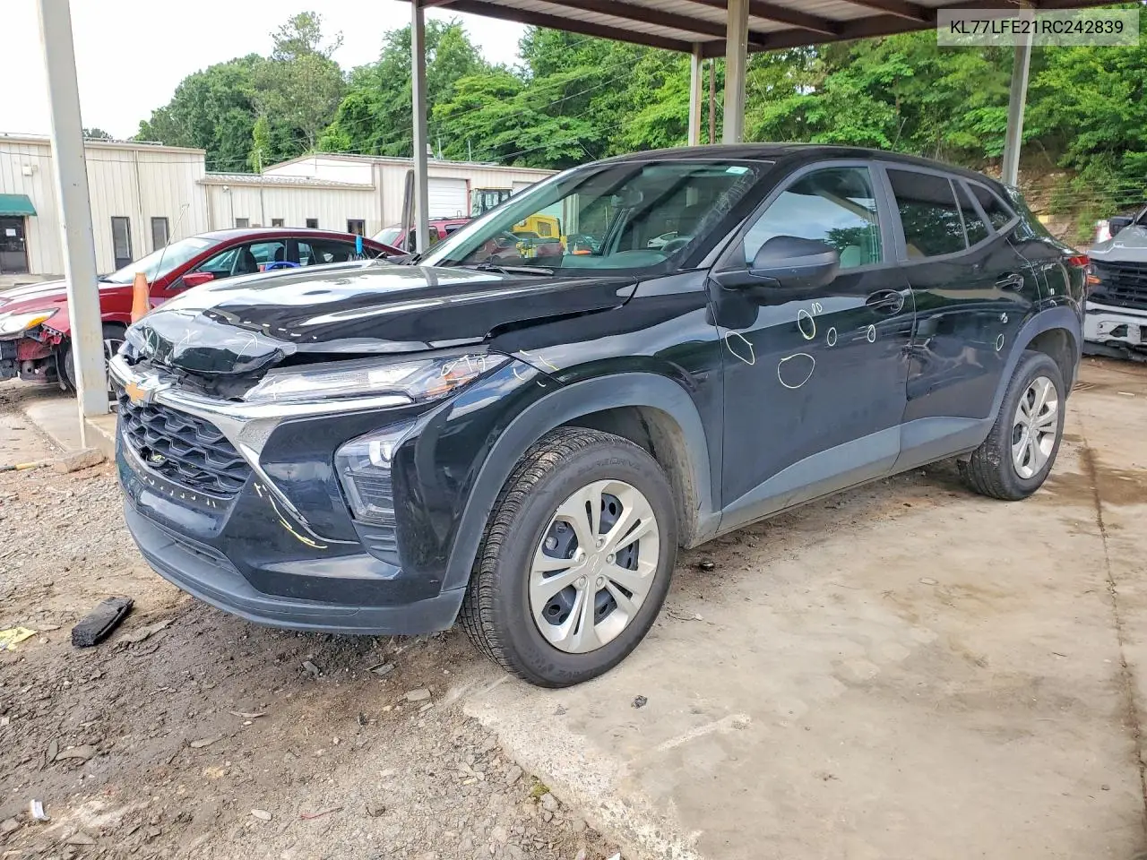 CHEVROLET TRAX 2024, VIN KL77LFE21RC242839