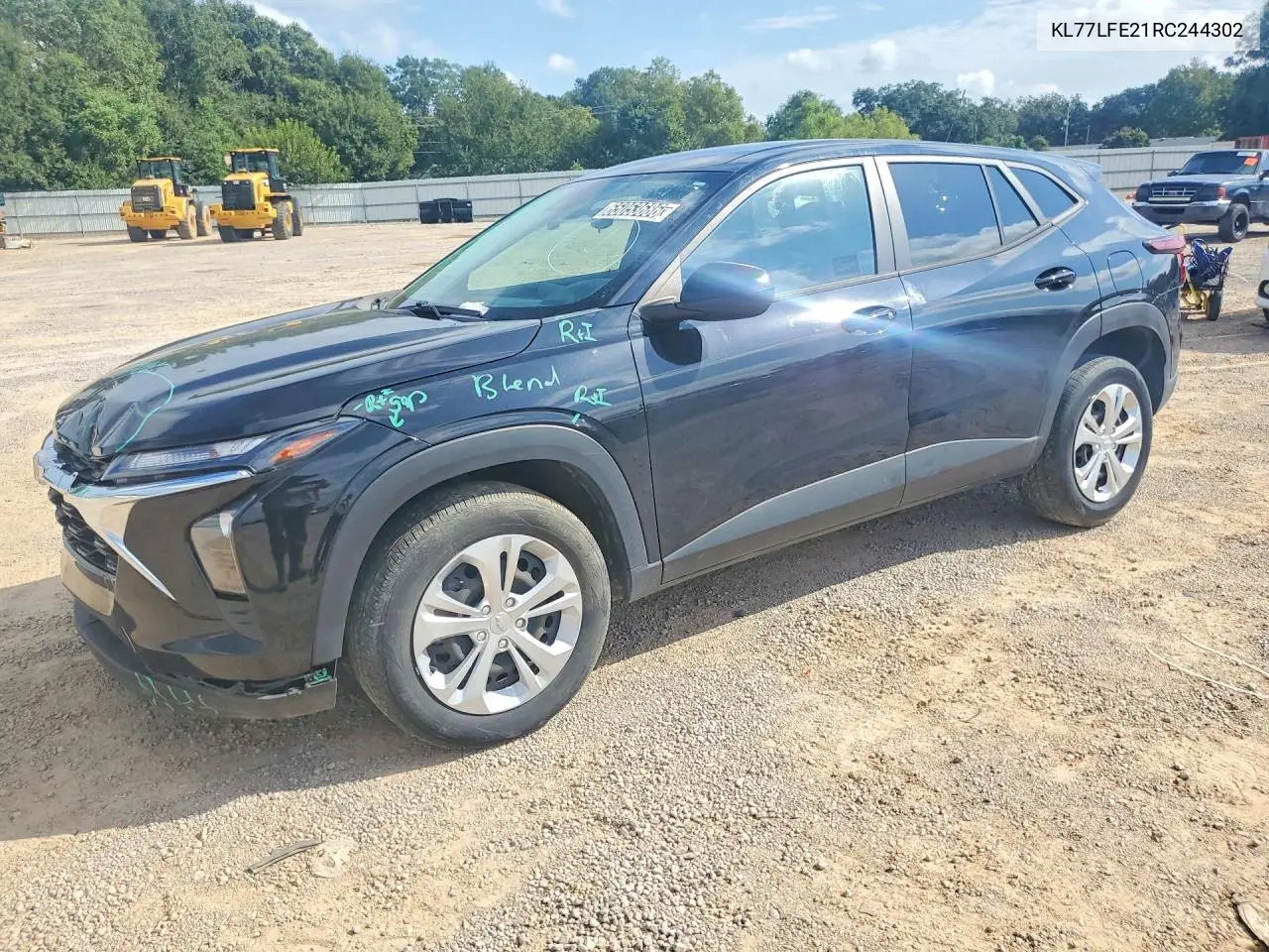 CHEVROLET TRAX 2024, VIN KL77LFE21RC244302
