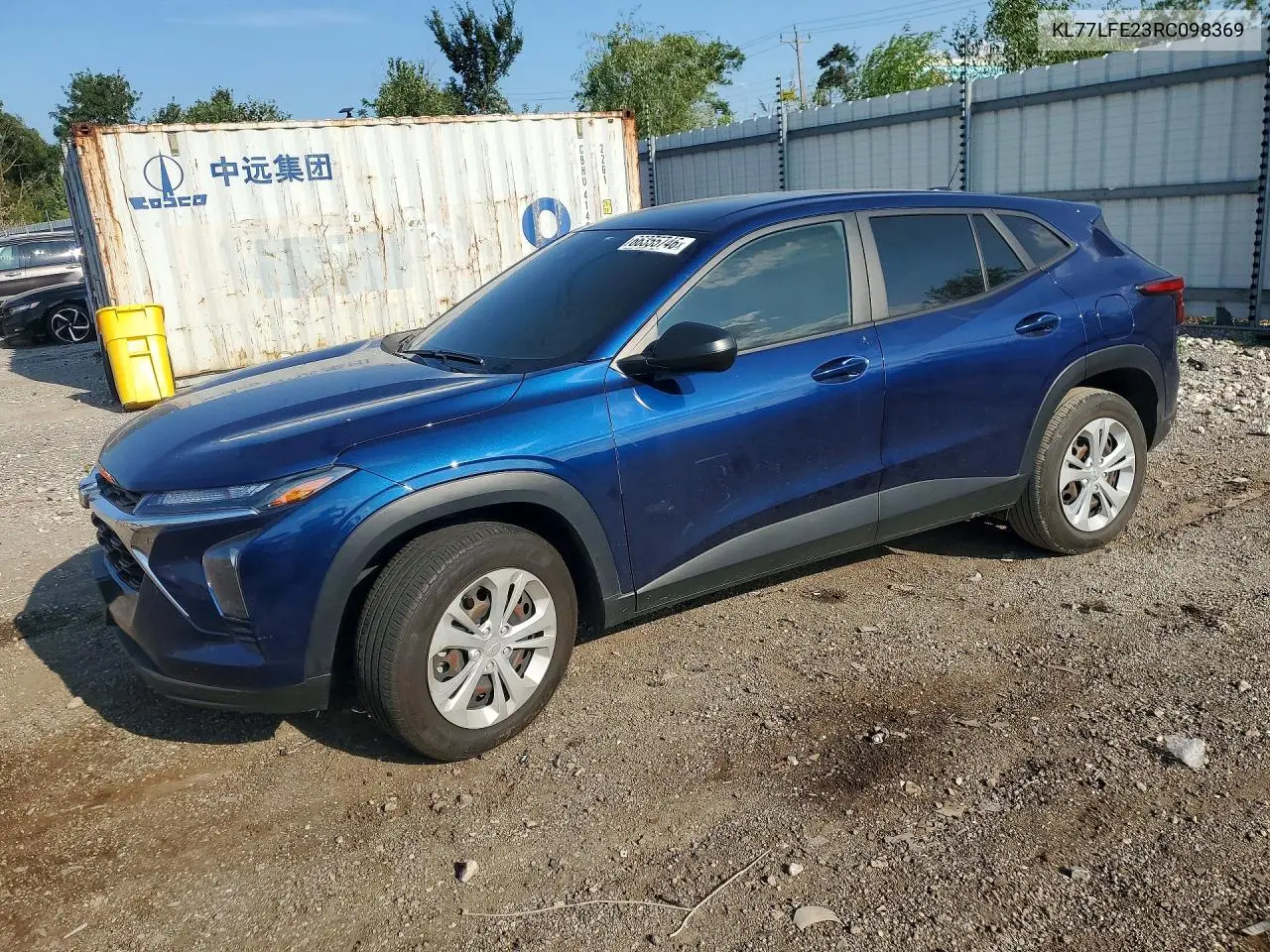 CHEVROLET TRAX 2024, VIN KL77LFE23RC098369