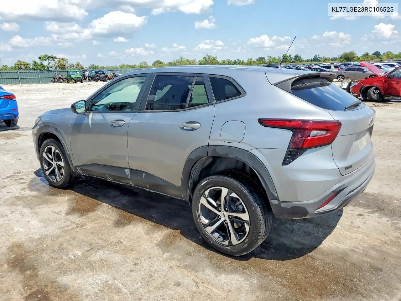 2024 CHEVROLET TRAX VIN KL77LGE23RC106525 — фото 2