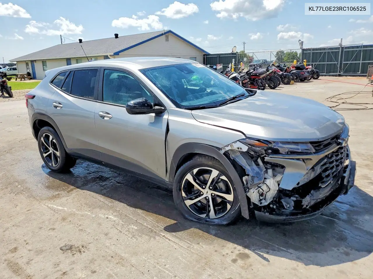2024 CHEVROLET TRAX VIN KL77LGE23RC106525 — фото 4