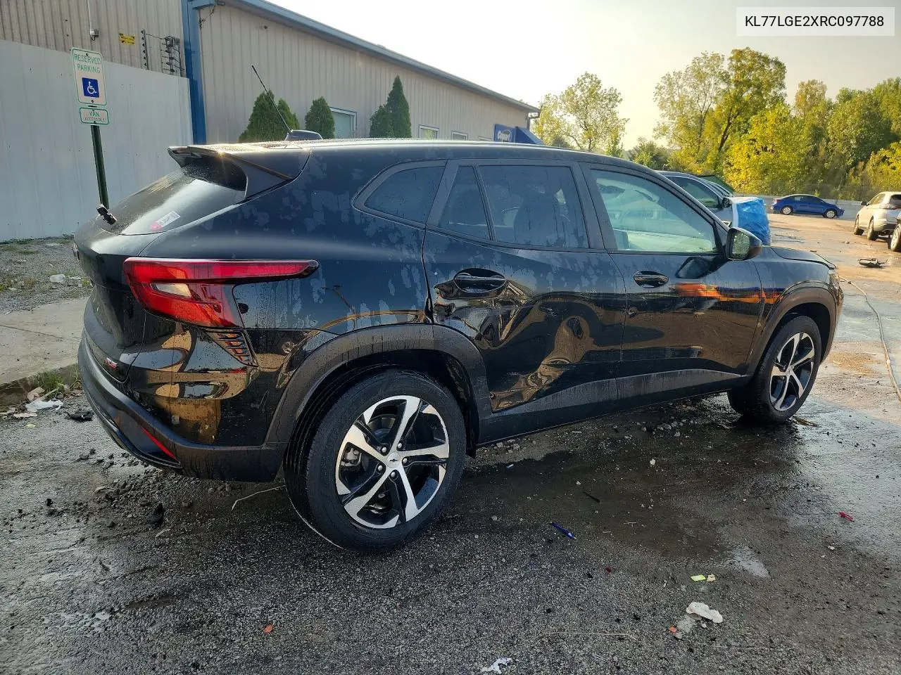 2024 CHEVROLET TRAX VIN KL77LGE2XRC097788 — фото 3