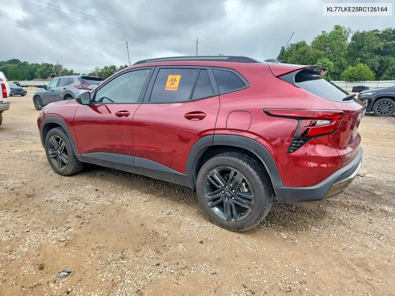 2024 CHEVROLET TRAX VIN KL77LKE25RC126164 — фото 2