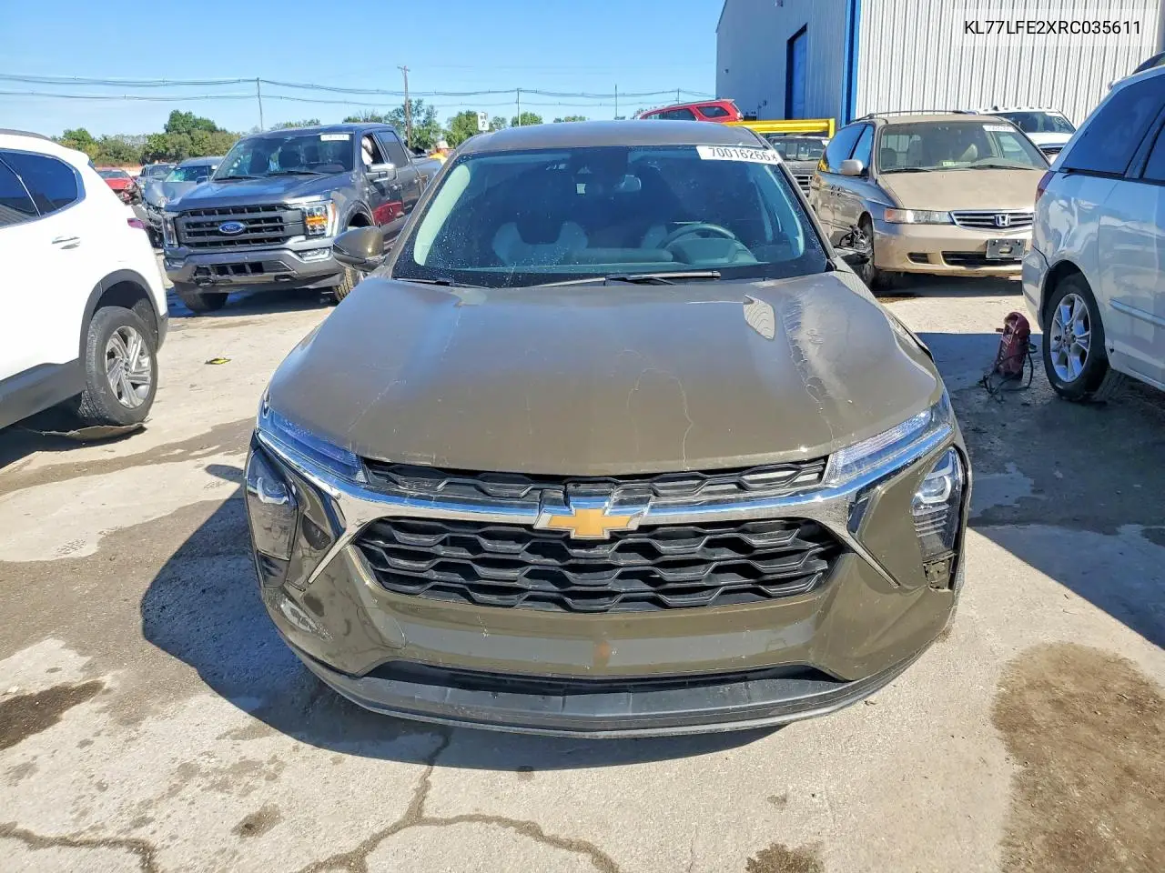 2024 CHEVROLET TRAX VIN KL77LFE2XRC035611 — фото 5