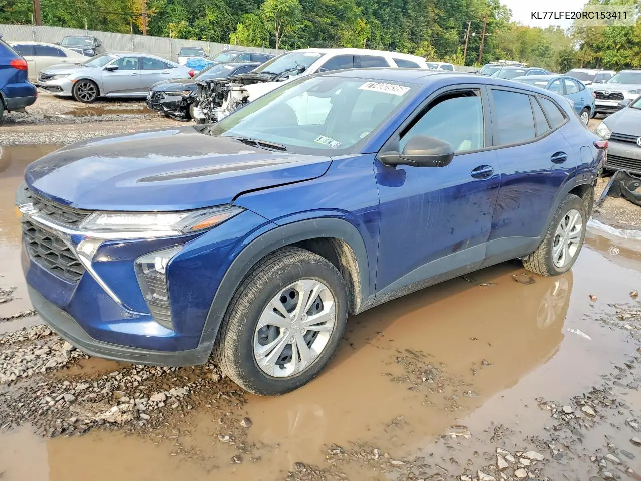 CHEVROLET TRAX 2024, VIN KL77LFE20RC153411