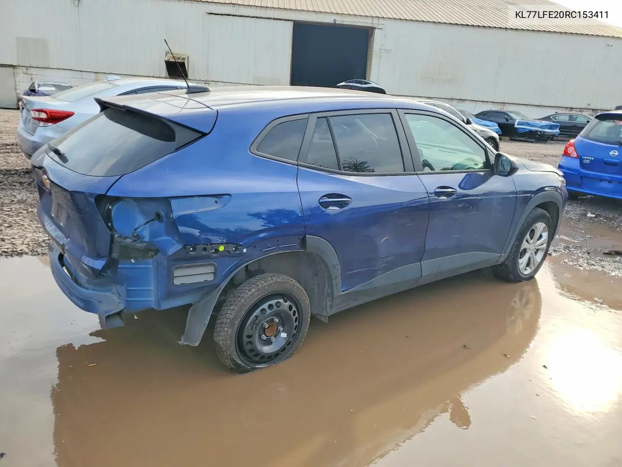 2024 CHEVROLET TRAX VIN KL77LFE20RC153411 — фото 3
