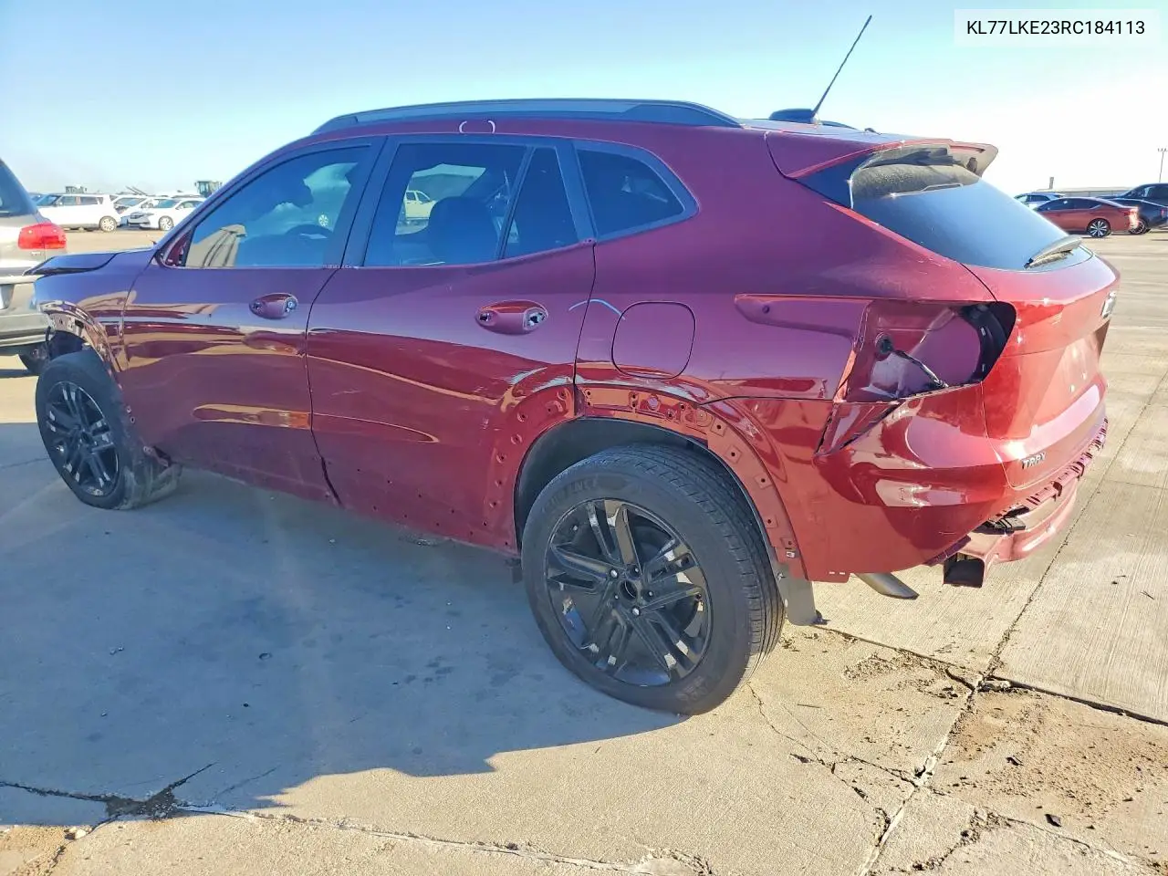 2024 CHEVROLET TRAX VIN KL77LKE23RC184113 — фото 2