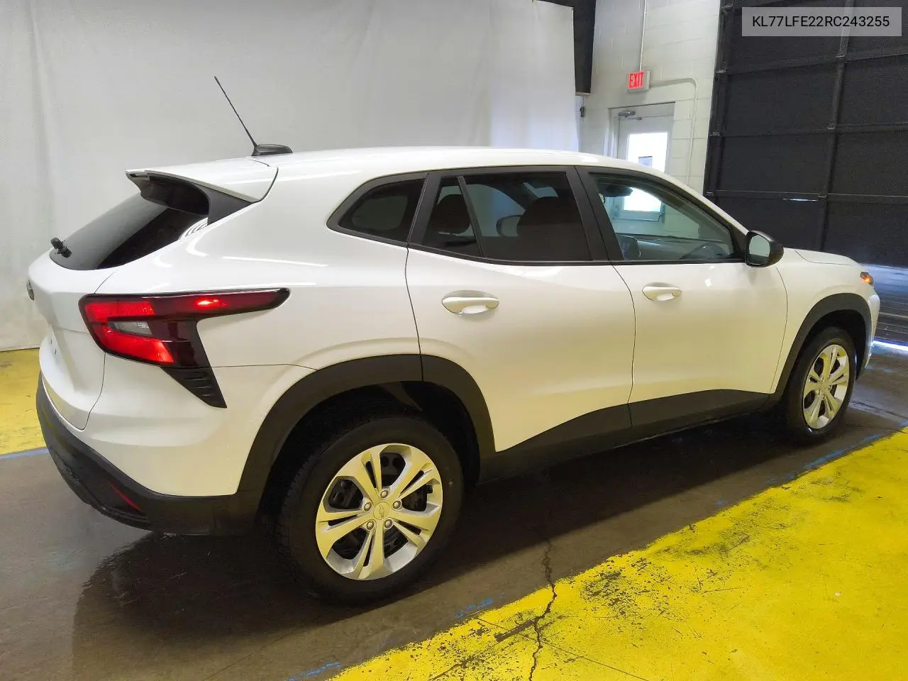 2024 CHEVROLET TRAX VIN KL77LFE22RC243255 — фото 3