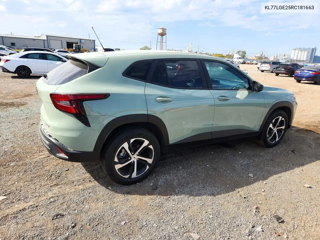 2024 CHEVROLET TRAX VIN KL77LGE25RC181663 — фото 3