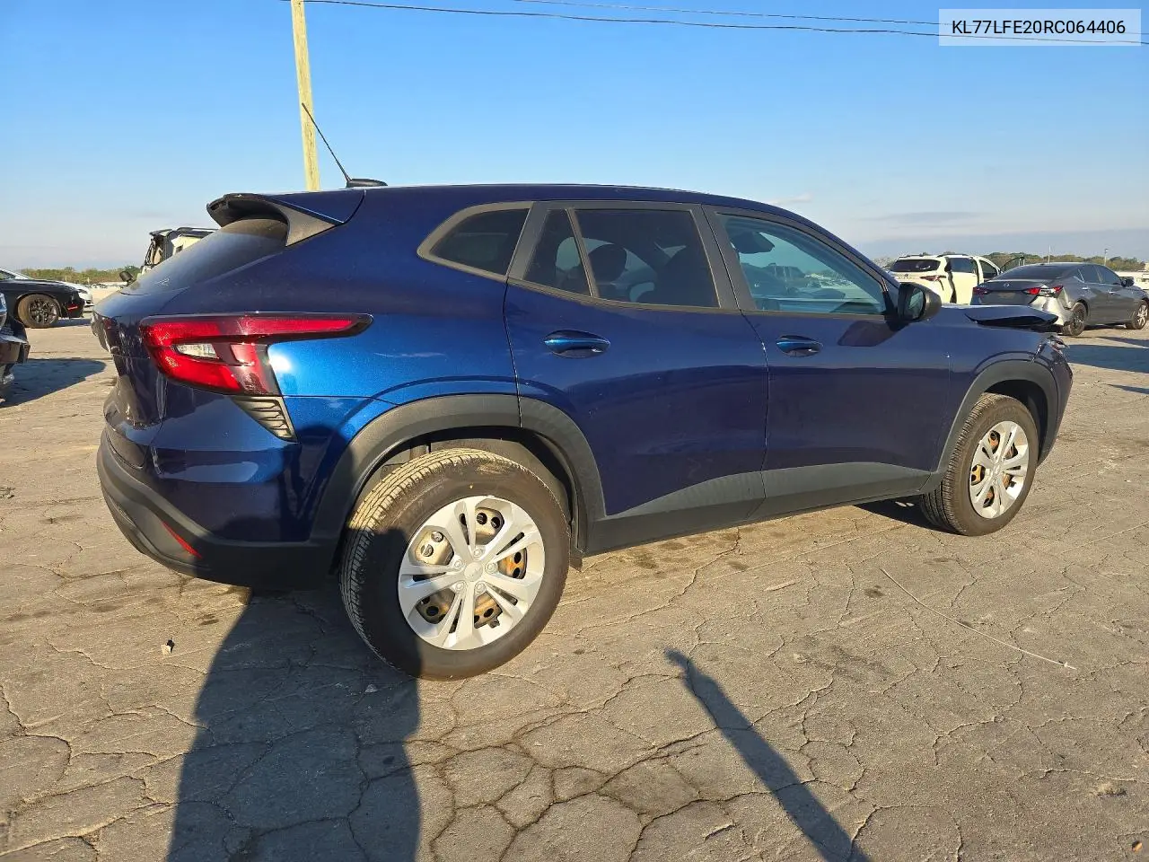 2024 CHEVROLET TRAX VIN KL77LFE20RC064406 — фото 3