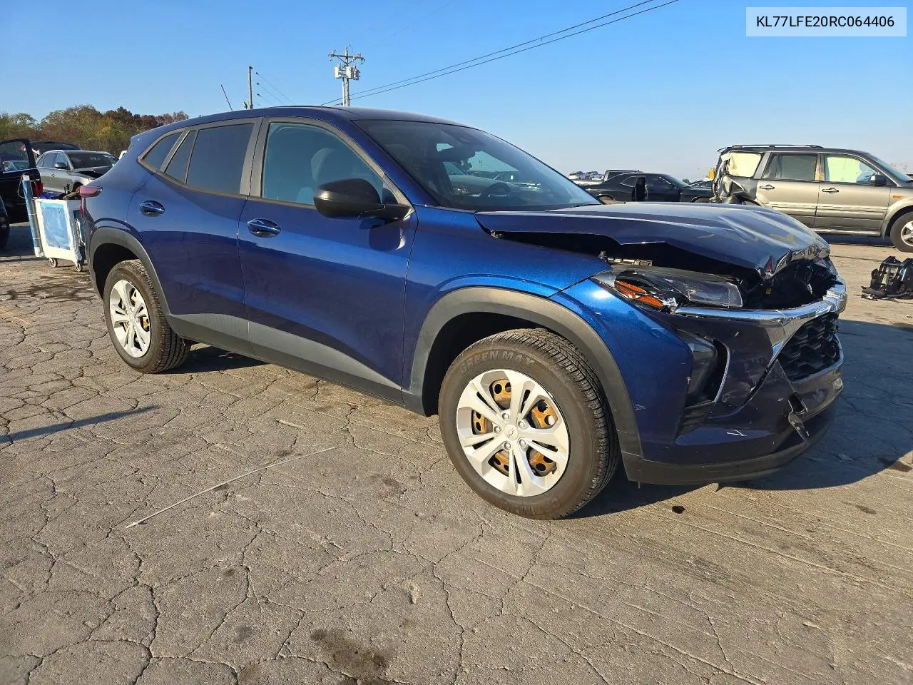 2024 CHEVROLET TRAX VIN KL77LFE20RC064406 — фото 4