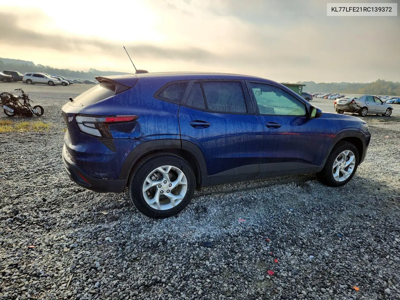2024 CHEVROLET TRAX VIN KL77LFE21RC139372 — фото 3