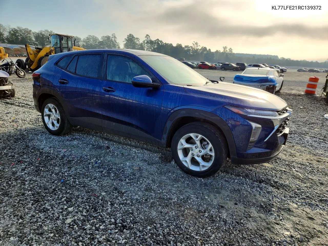 2024 CHEVROLET TRAX VIN KL77LFE21RC139372 — фото 4