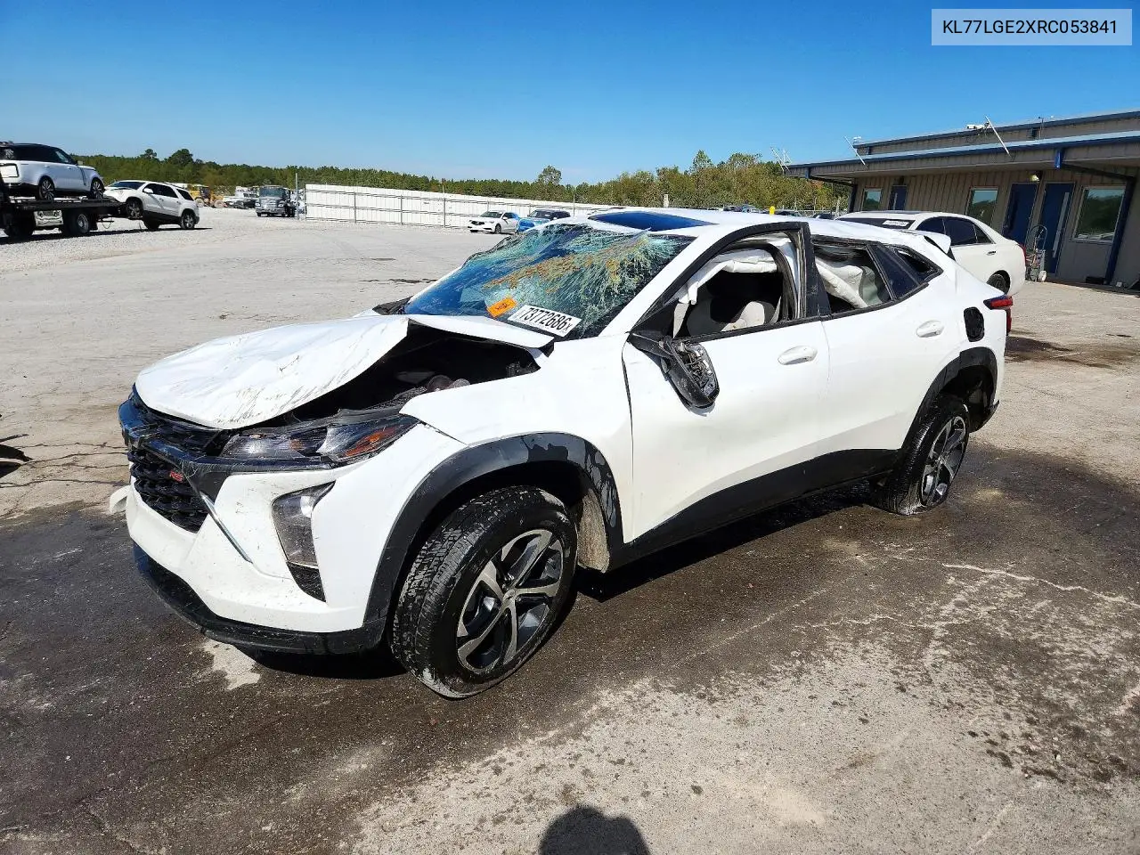CHEVROLET TRAX 2024, VIN KL77LGE2XRC053841