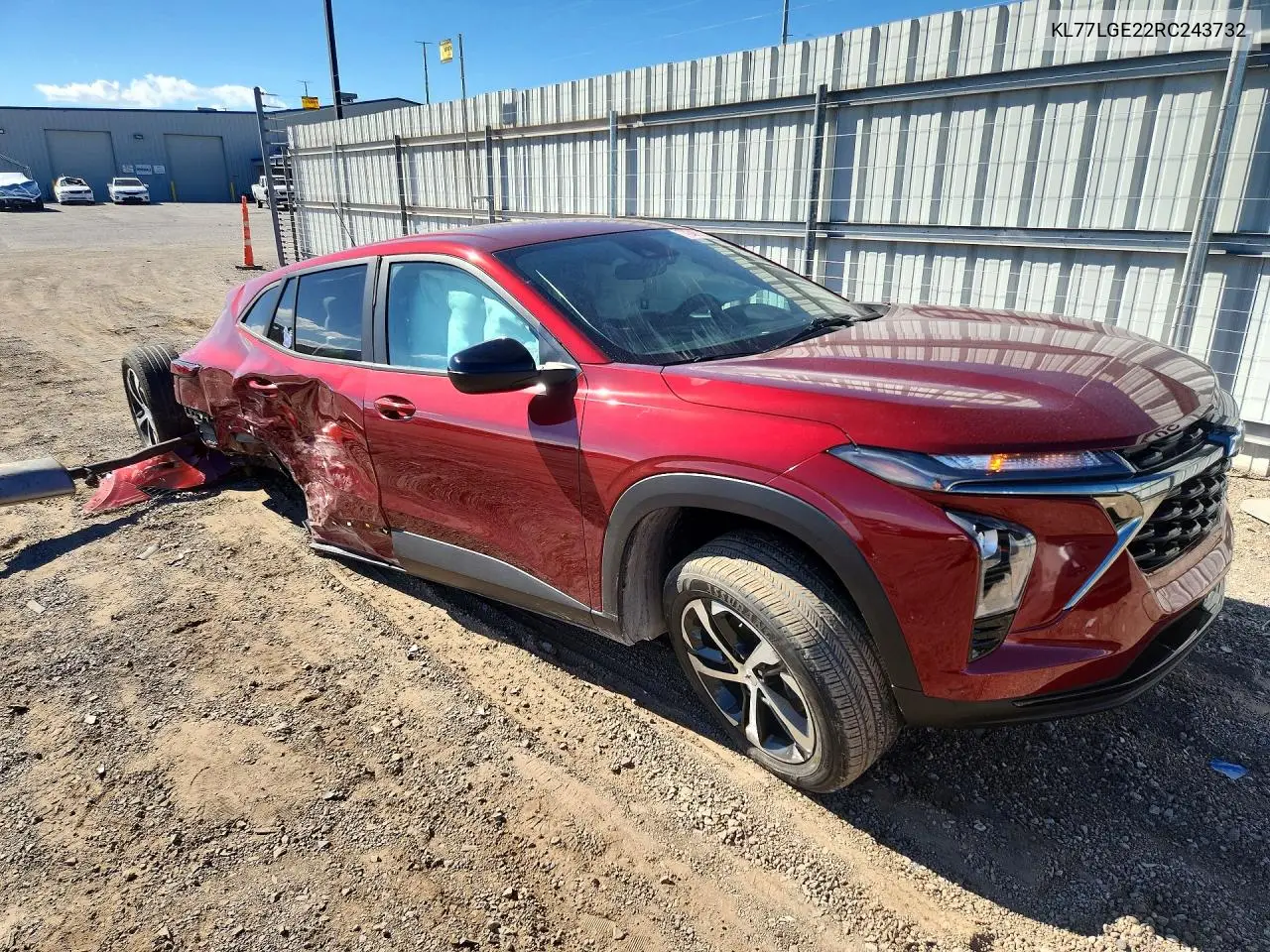 2024 CHEVROLET TRAX VIN KL77LGE22RC243732 — фото 4