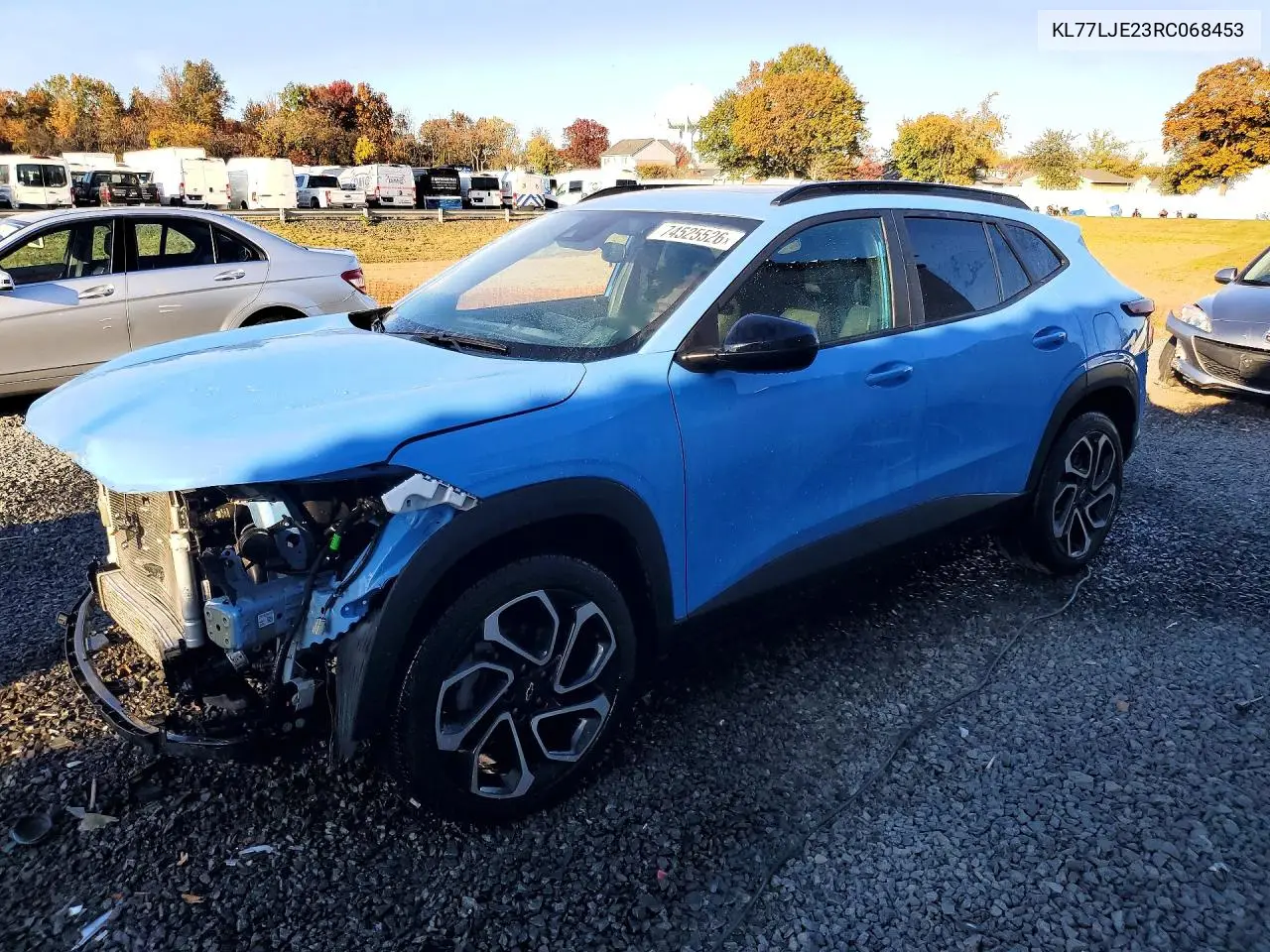 CHEVROLET TRAX 2024, VIN KL77LJE23RC068453