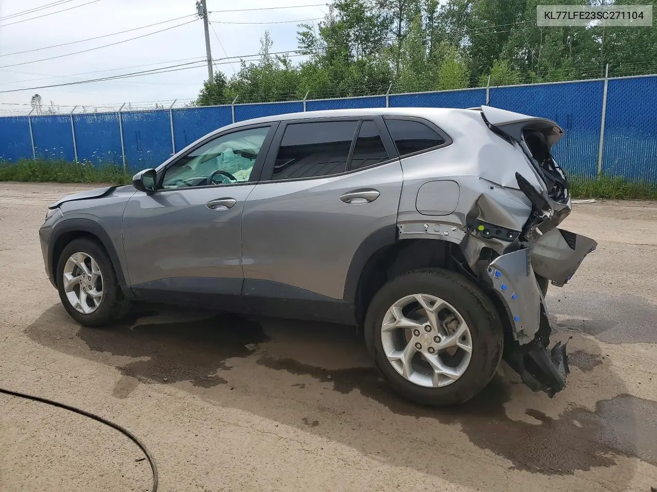 2025 CHEVROLET TRAX VIN KL77LFE23SC271120 — фото 2