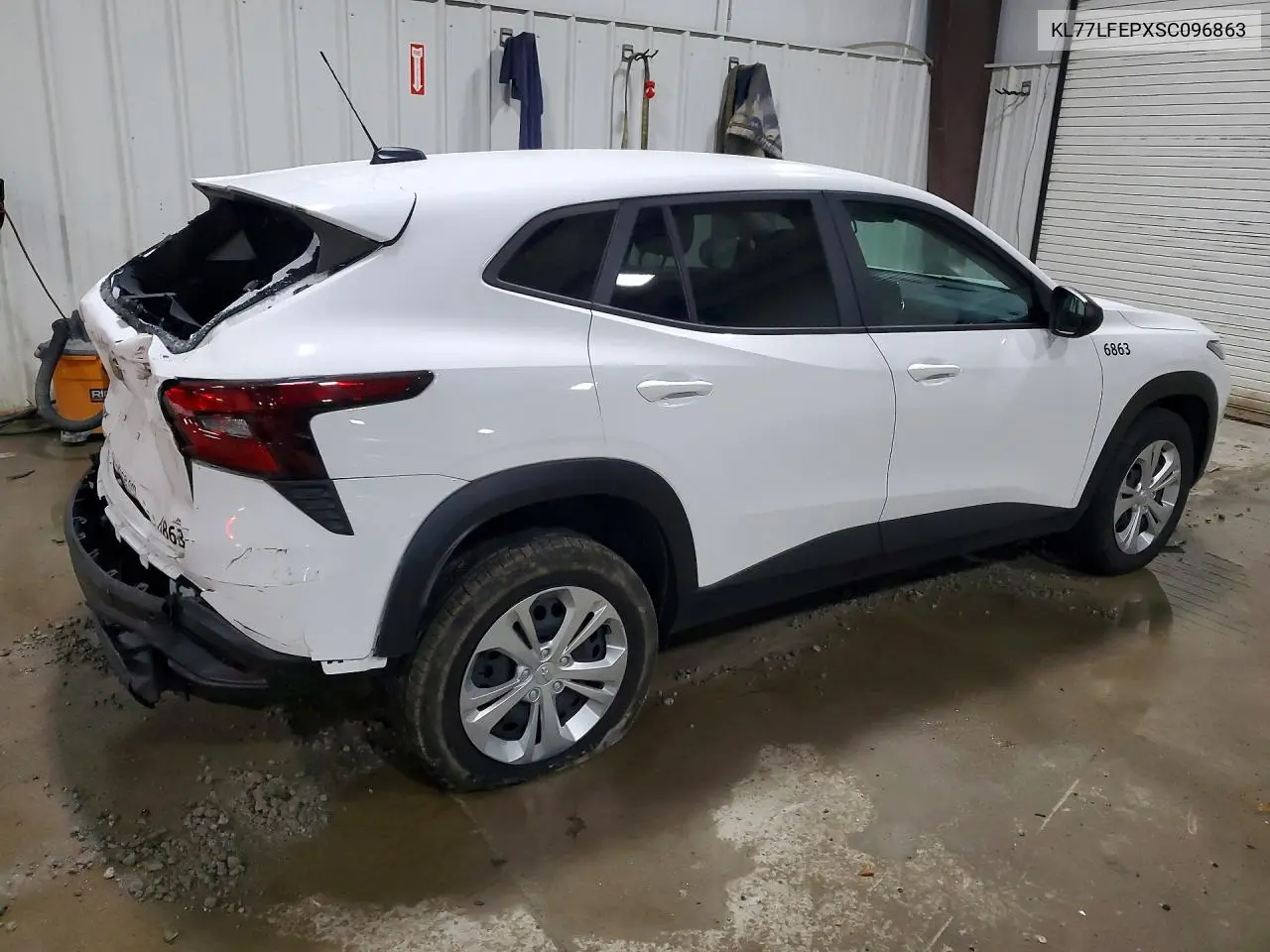 2025 CHEVROLET TRAX VIN KL77LFEPXSC096863 — фото 3
