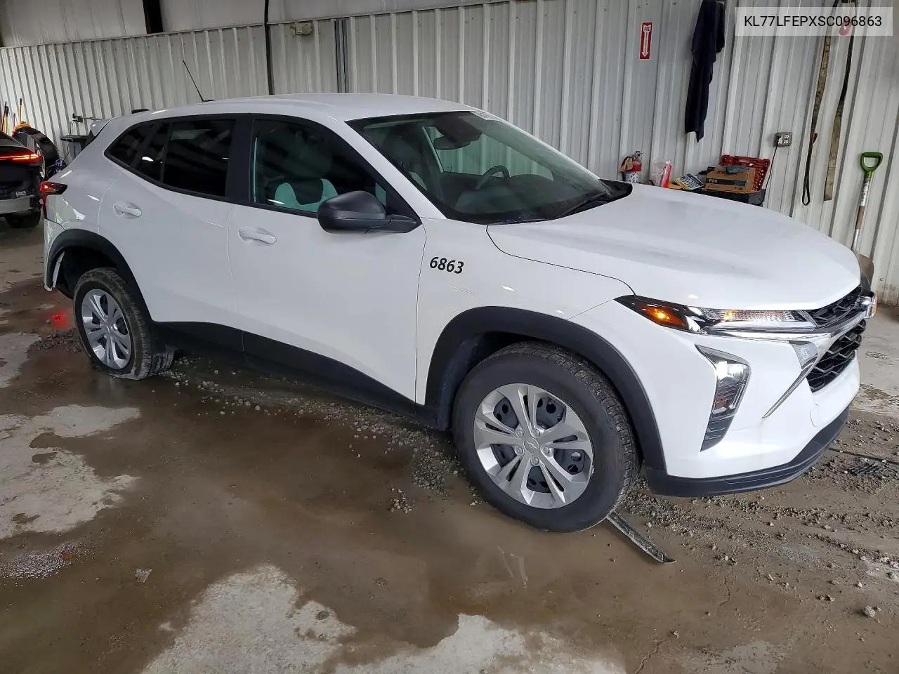 2025 CHEVROLET TRAX VIN KL77LFEPXSC096863 — фото 4