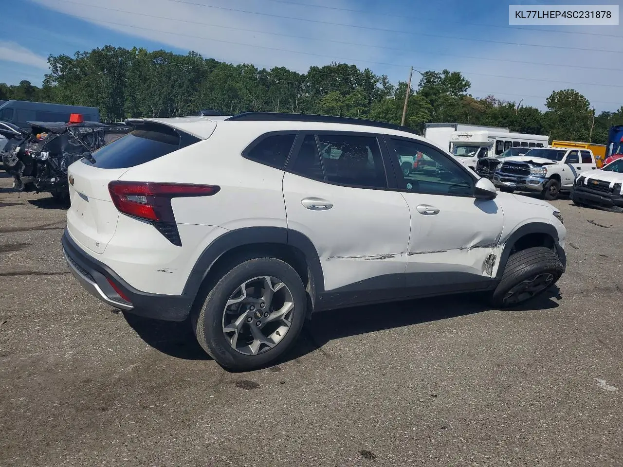 2025 CHEVROLET TRAX VIN KL77LHEP4SC231878 — фото 3