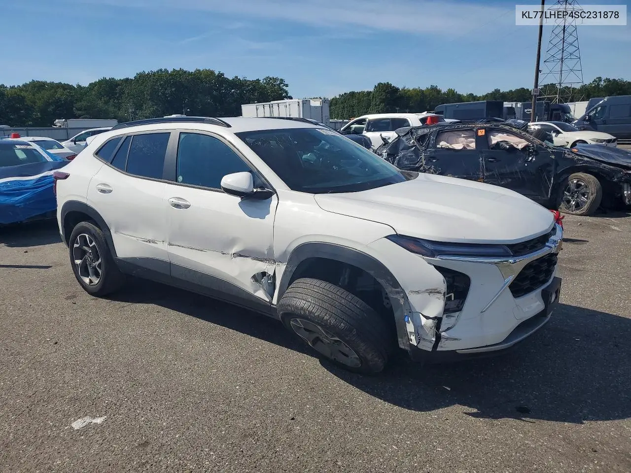 2025 CHEVROLET TRAX VIN KL77LHEP4SC231878 — фото 4