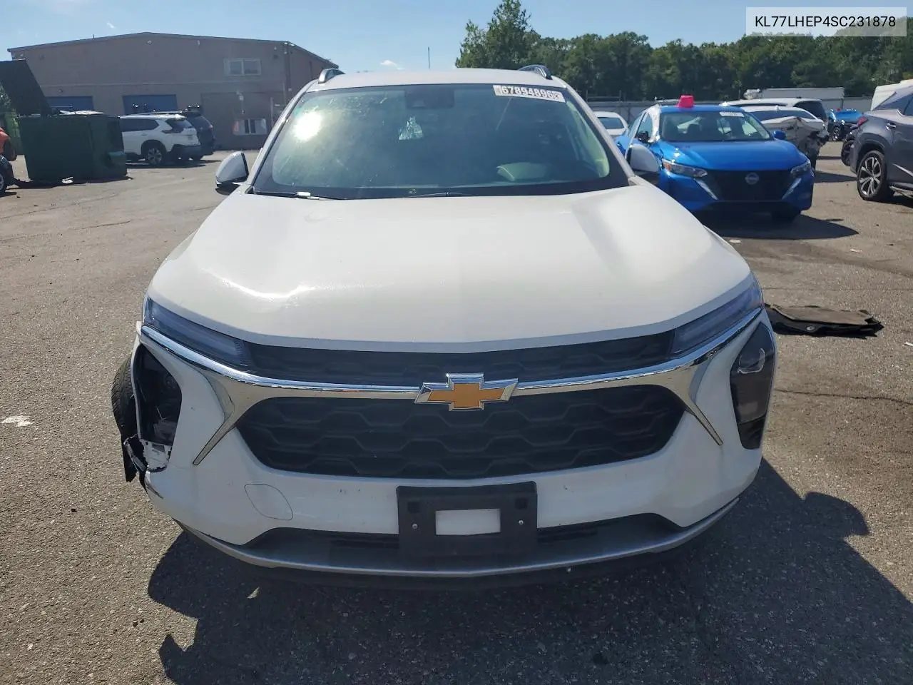 2025 CHEVROLET TRAX VIN KL77LHEP4SC231878 — фото 5