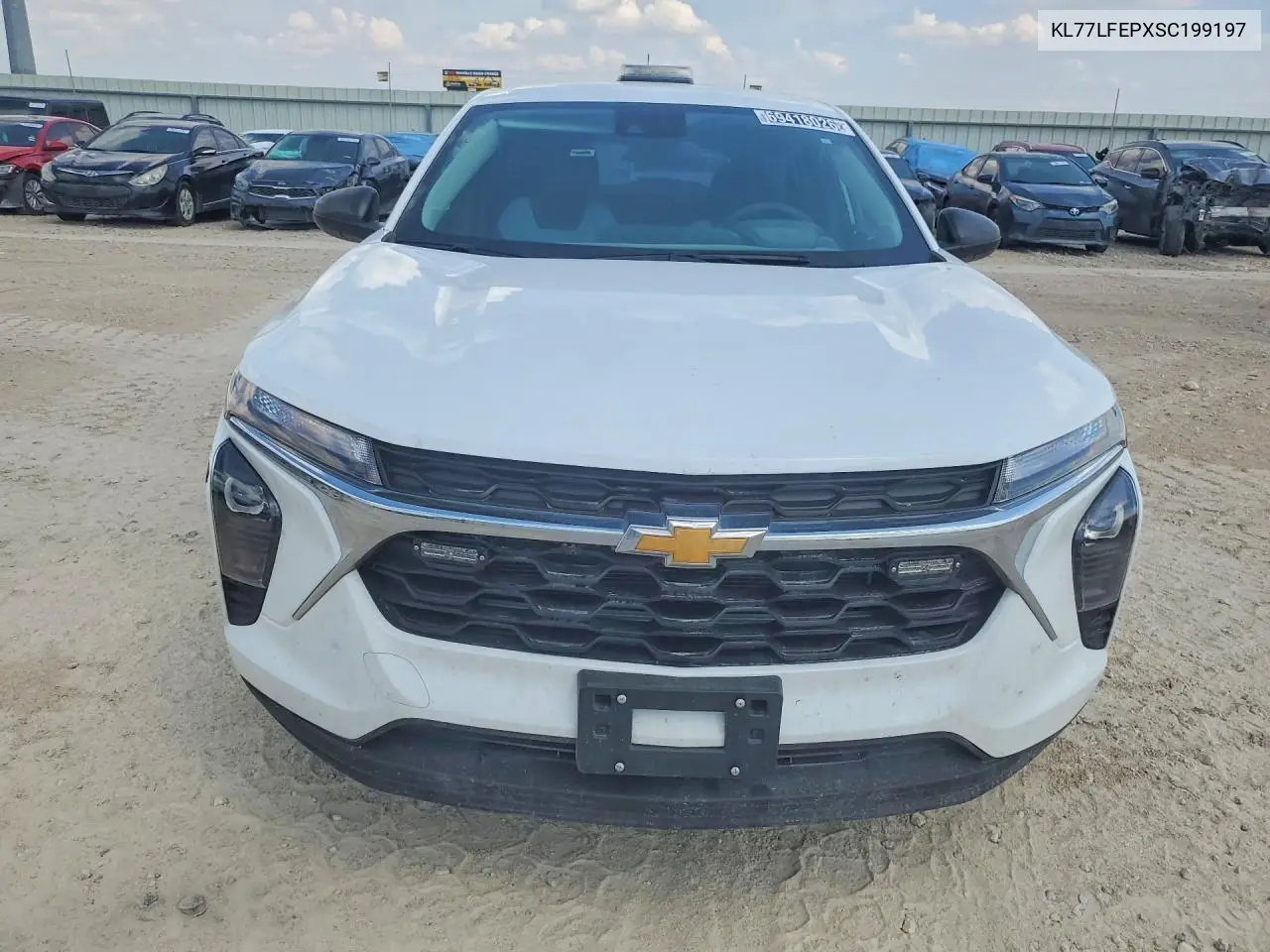 2025 CHEVROLET TRAX VIN KL77LFEPXSC199197 — фото 5