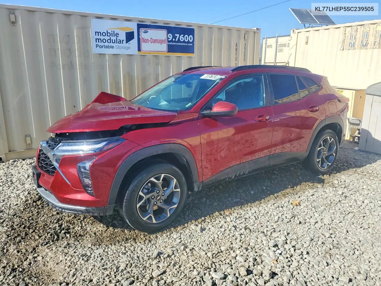 CHEVROLET TRAX 2025, VIN KL77LHEP5SC239505