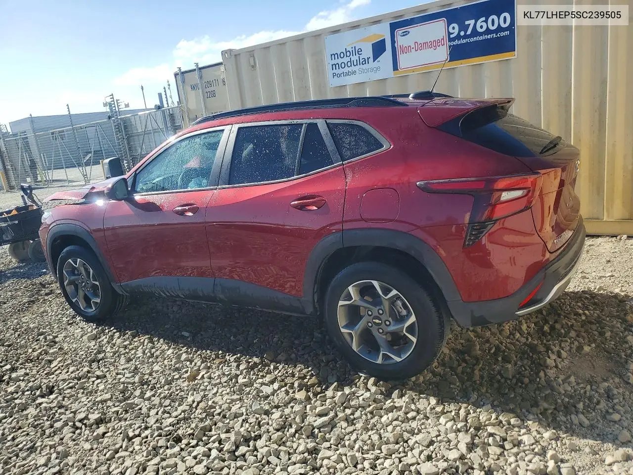 2025 CHEVROLET TRAX VIN KL77LHEP5SC239505 — фото 2