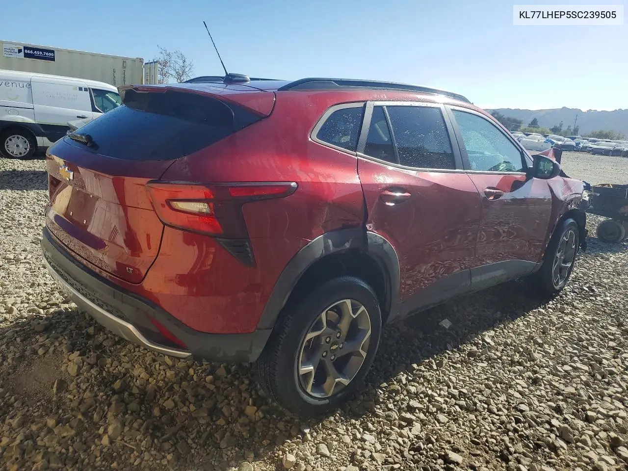 2025 CHEVROLET TRAX VIN KL77LHEP5SC239505 — фото 3