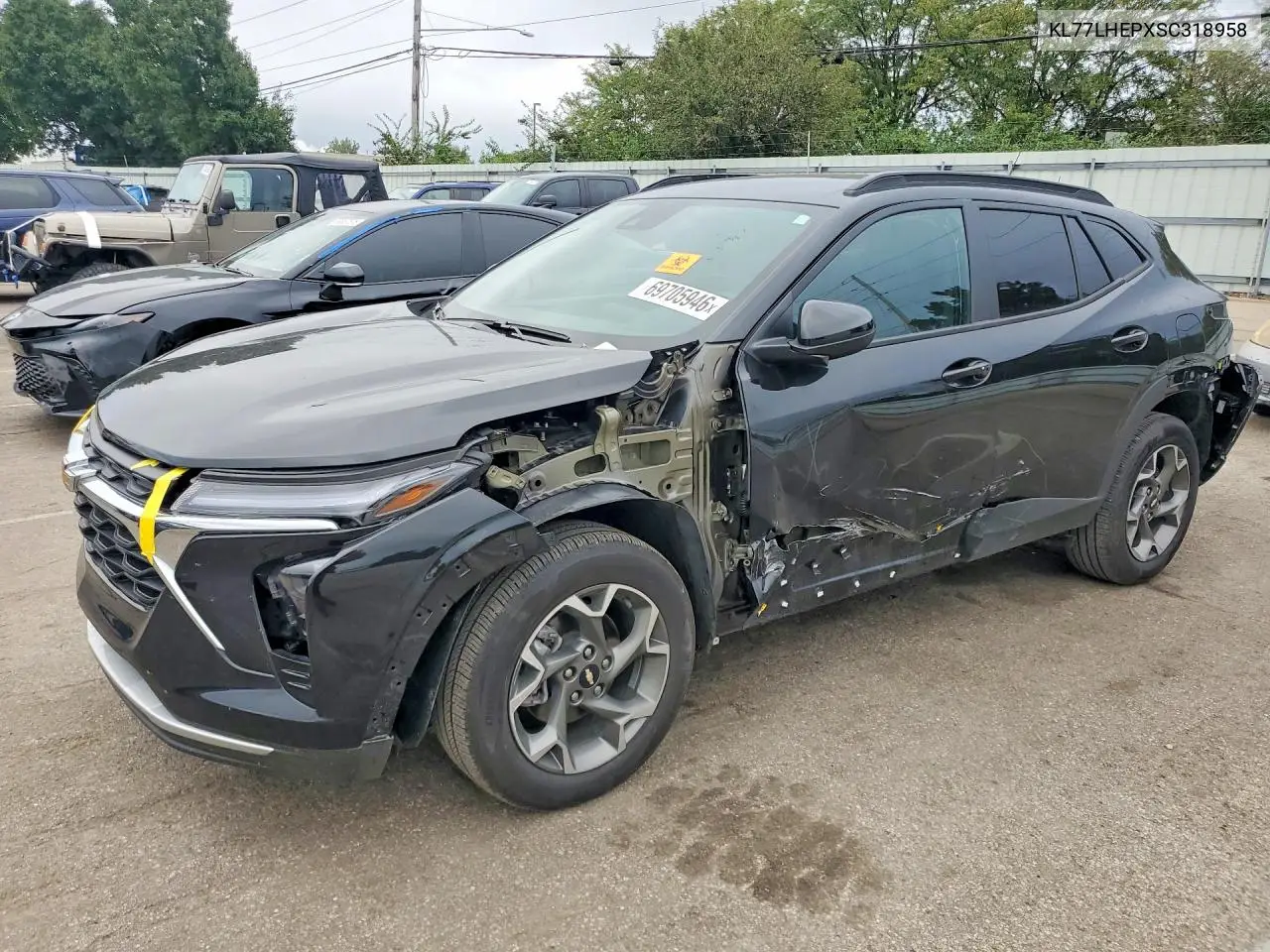 CHEVROLET TRAX 2025, VIN KL77LHEPXSC318958