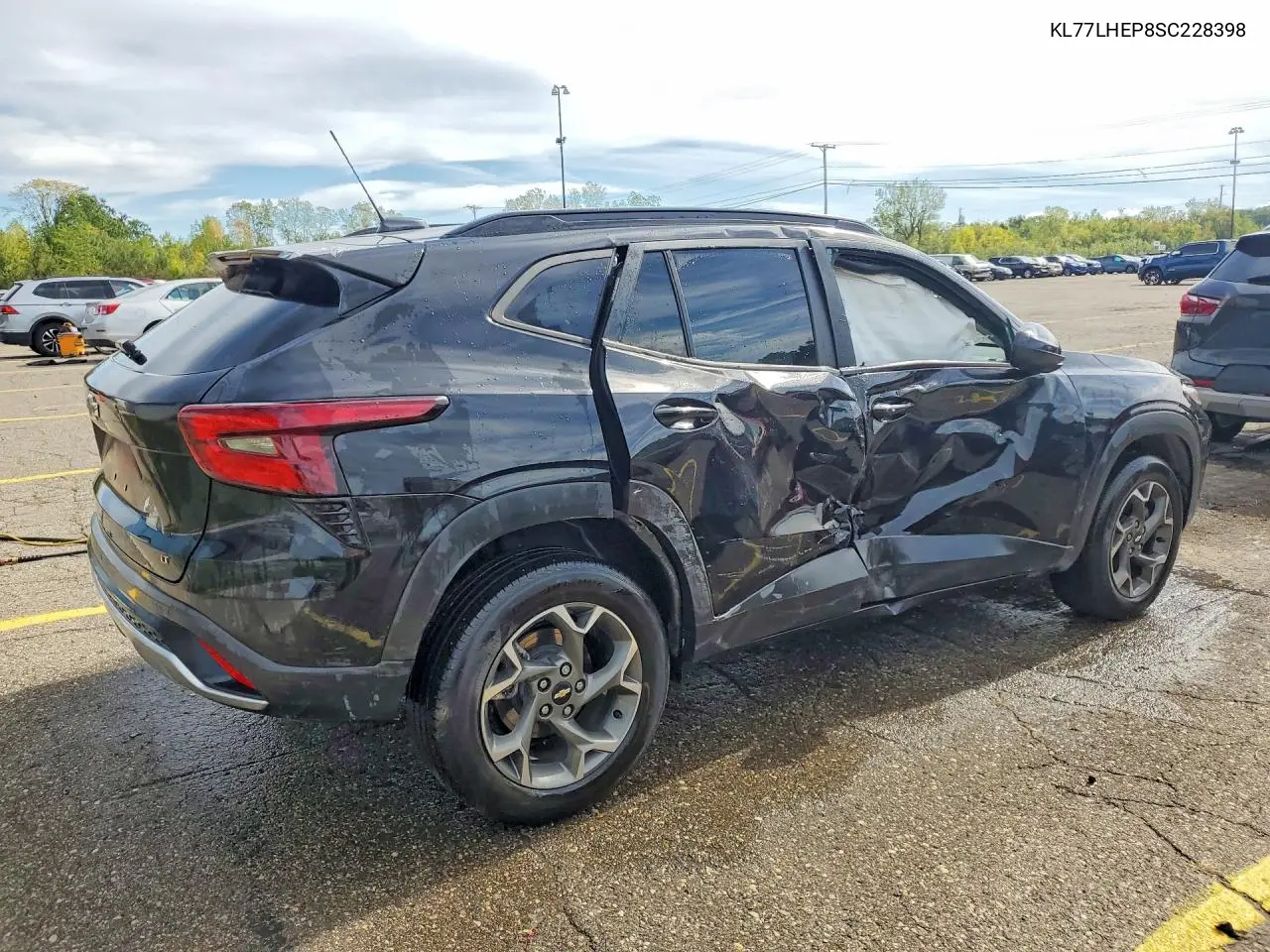 2025 CHEVROLET TRAX VIN KL77LHEP8SC228398 — фото 3