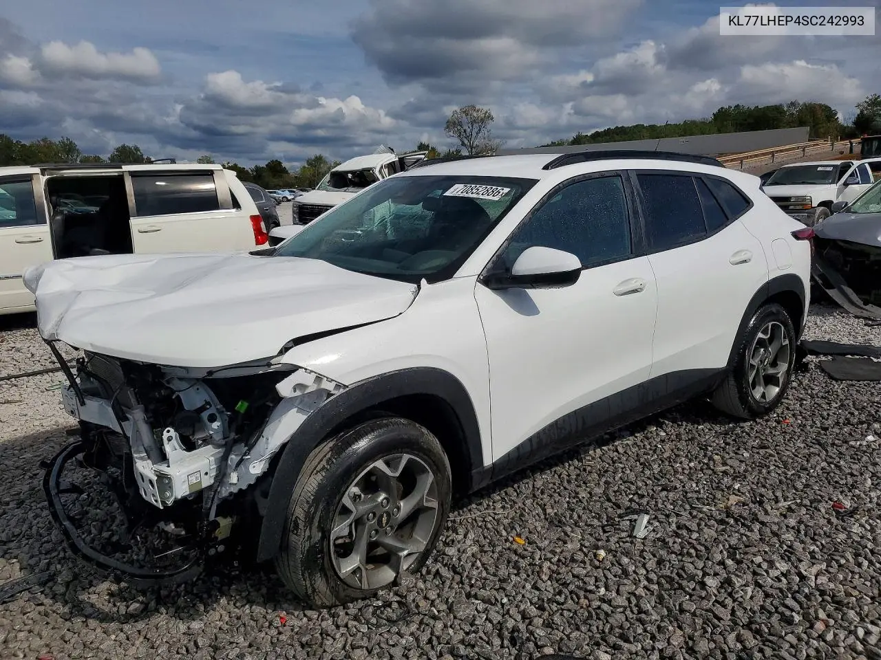 CHEVROLET TRAX 2025, VIN KL77LHEP4SC242993