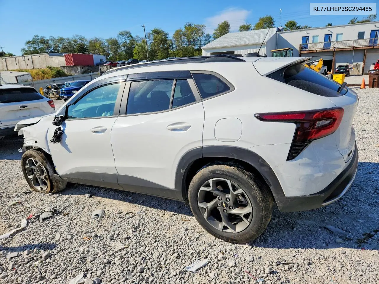 2025 CHEVROLET TRAX VIN KL77LHEP3SC294485 — фото 2