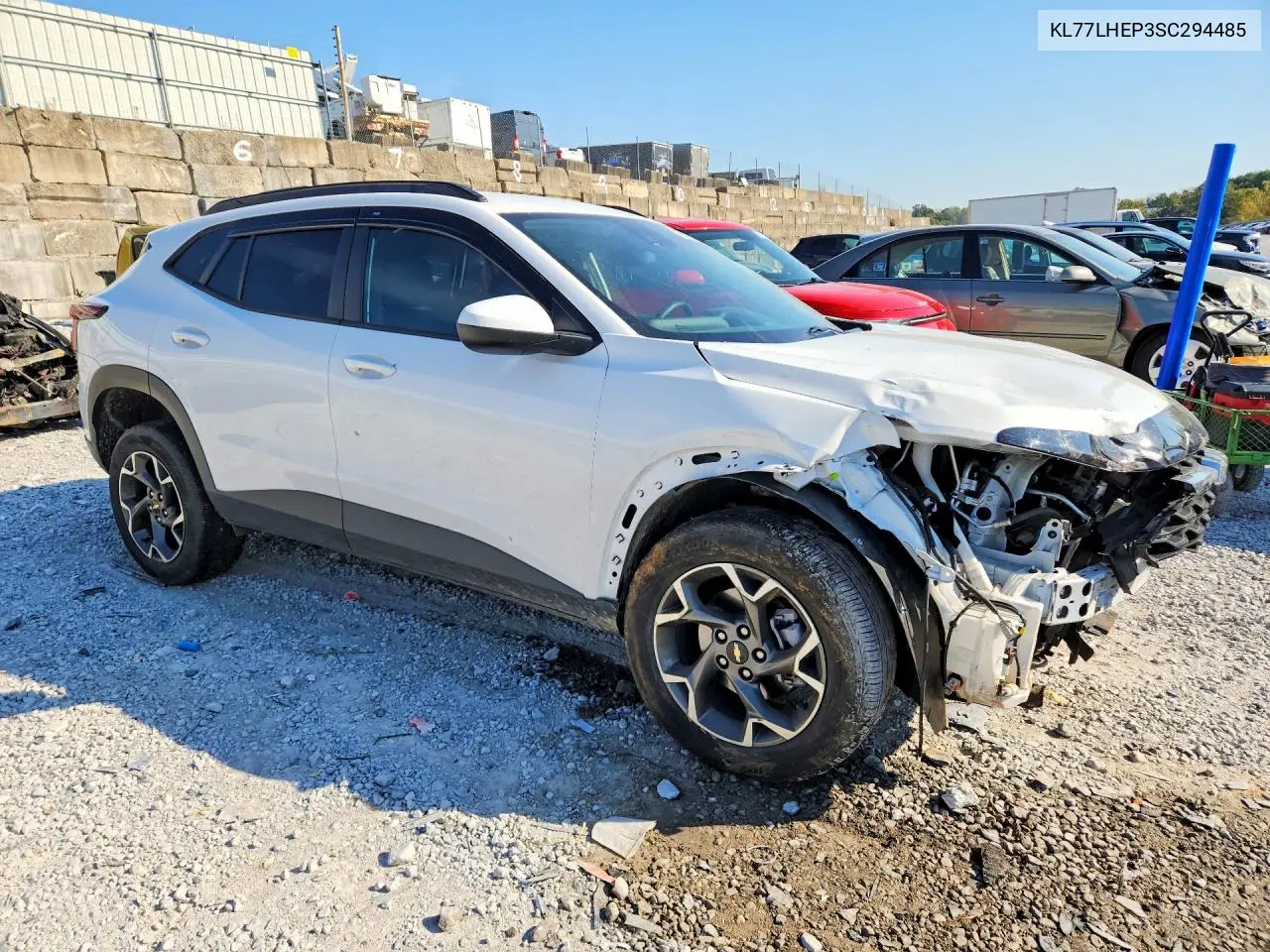 2025 CHEVROLET TRAX VIN KL77LHEP3SC294485 — фото 4