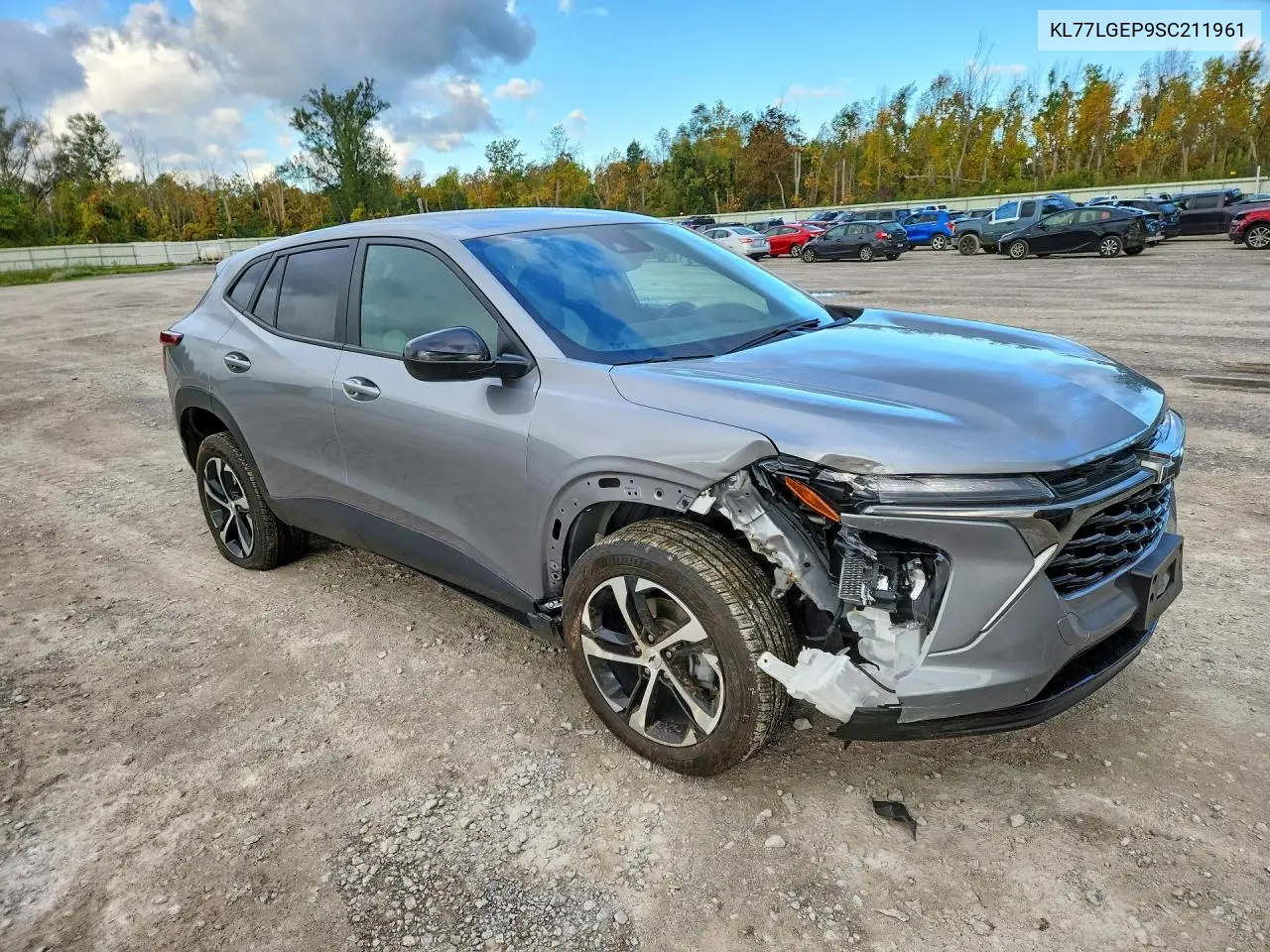 2025 CHEVROLET TRAX VIN KL77LGEP9SC211961 — фото 4