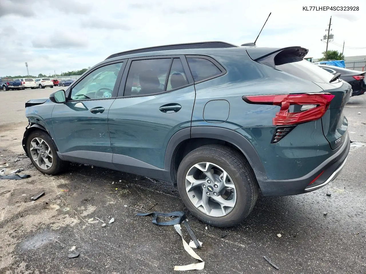 2025 CHEVROLET TRAX VIN KL77LHEP4SC323928 — фото 2
