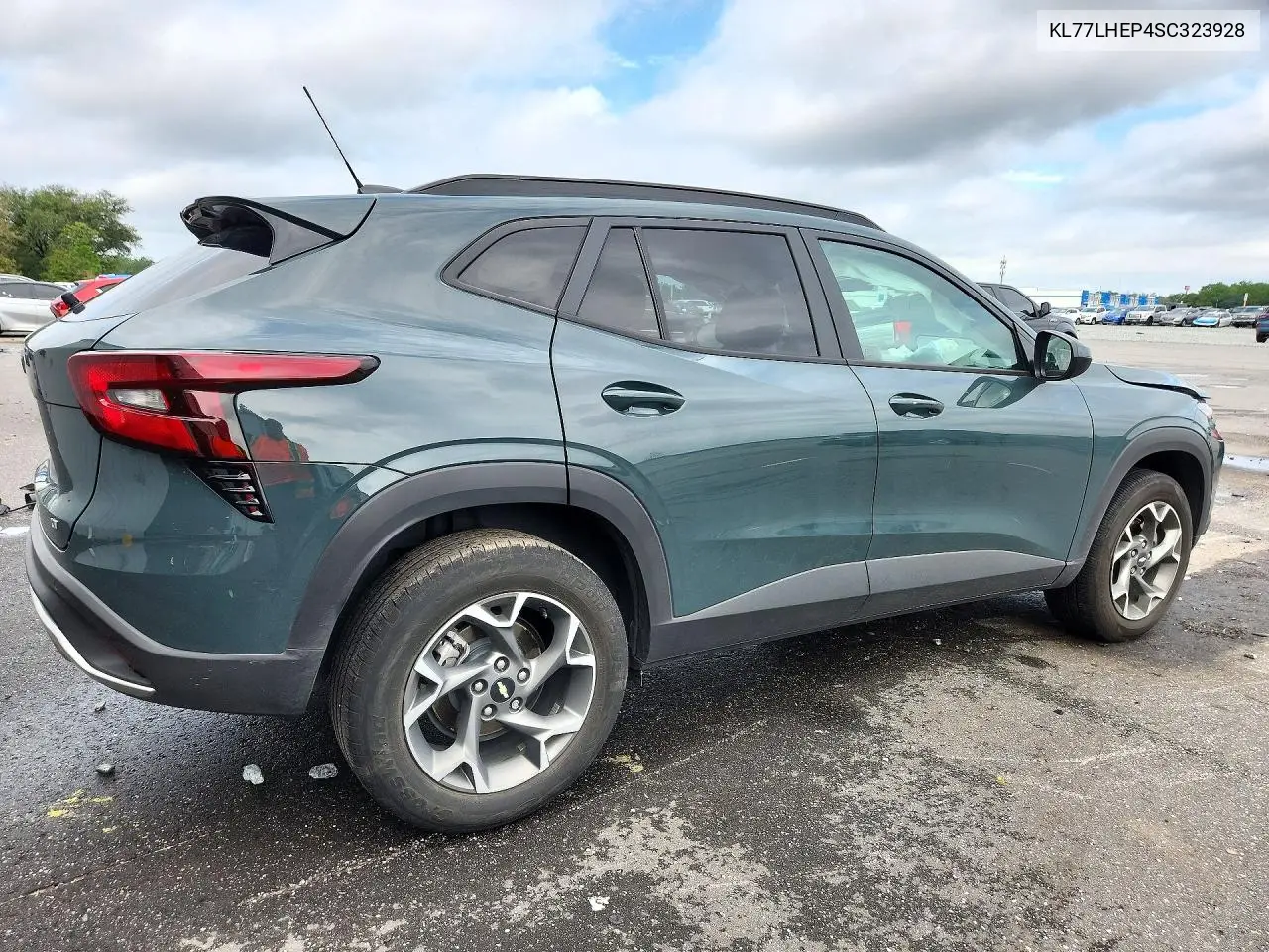 2025 CHEVROLET TRAX VIN KL77LHEP4SC323928 — фото 3