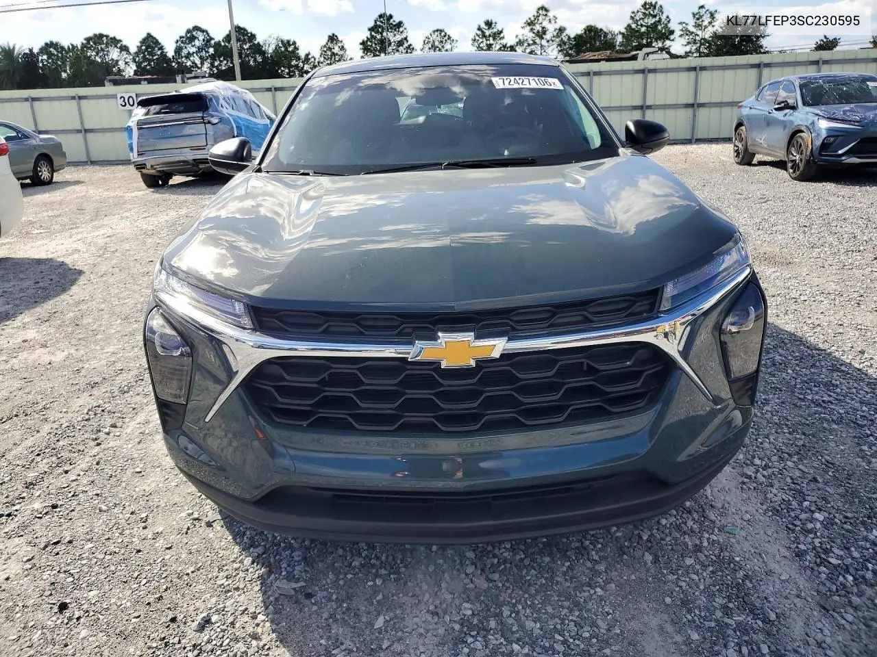2025 CHEVROLET TRAX VIN KL77LFEP3SC230595 — фото 5