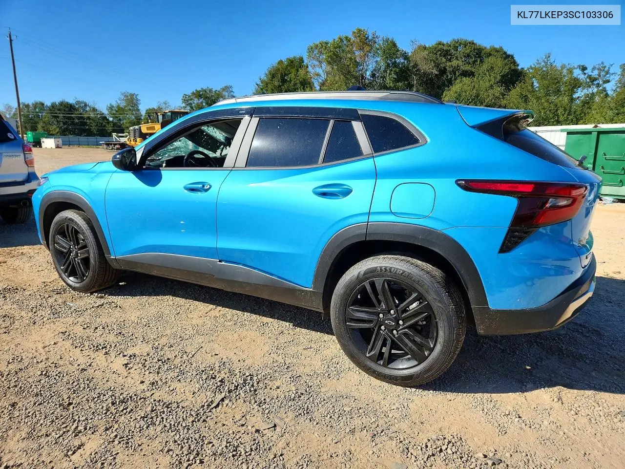 2025 CHEVROLET TRAX VIN KL77LKEP3SC103306 — фото 2