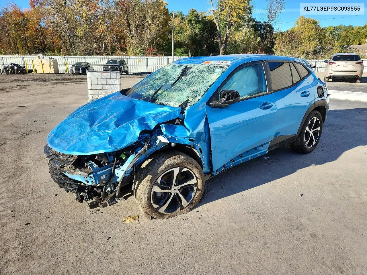 CHEVROLET TRAX 2025, VIN KL77LGEP9SC093555