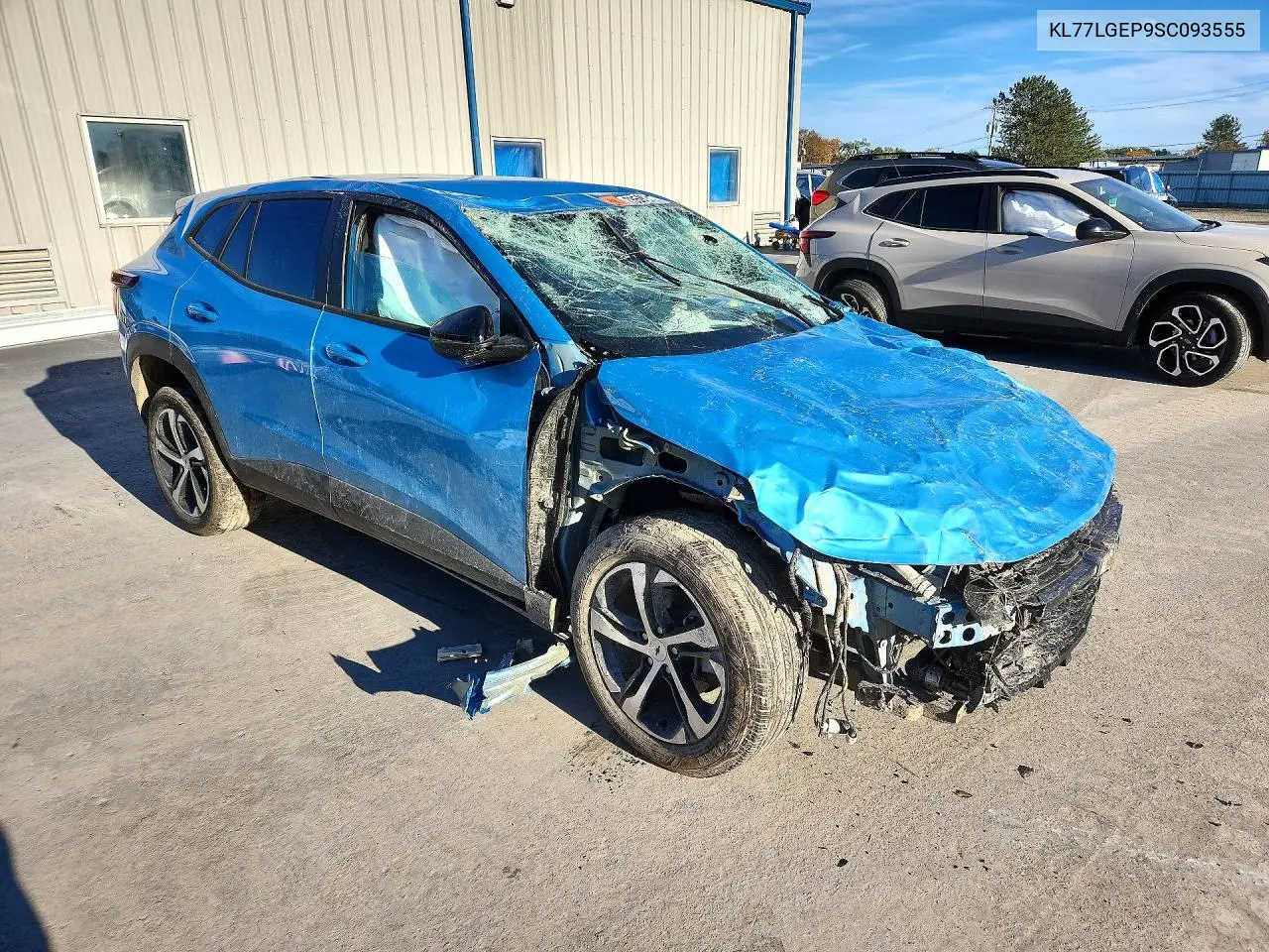 2025 CHEVROLET TRAX VIN KL77LGEP9SC093555 — фото 4