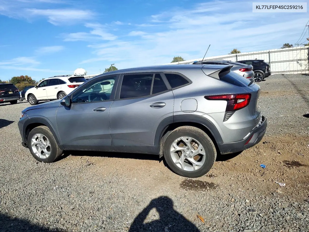 2025 CHEVROLET TRAX VIN KL77LFEP4SC259216 — фото 2