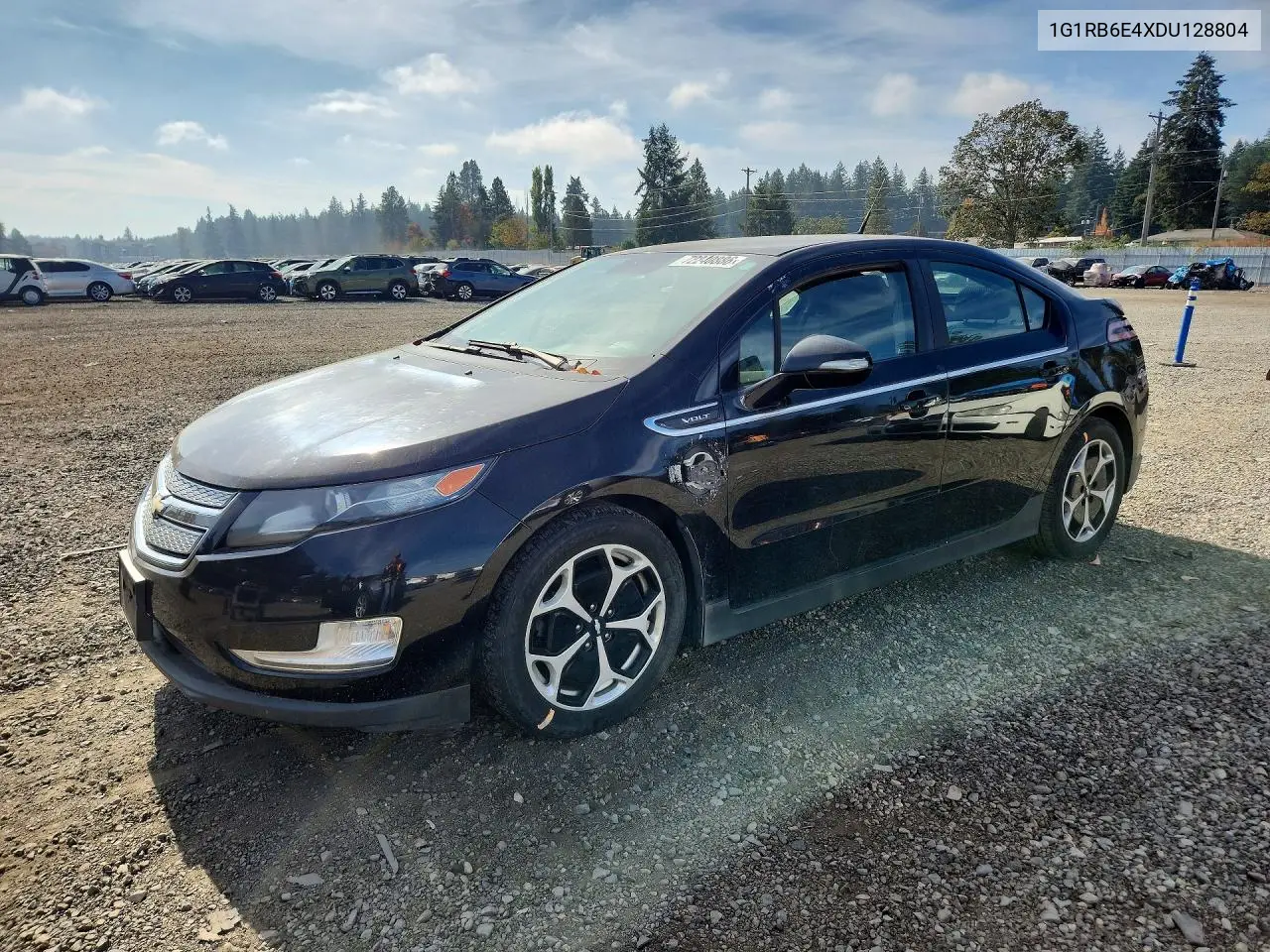 CHEVROLET VOLT 2013, VIN 1G1RB6E4XDU128804