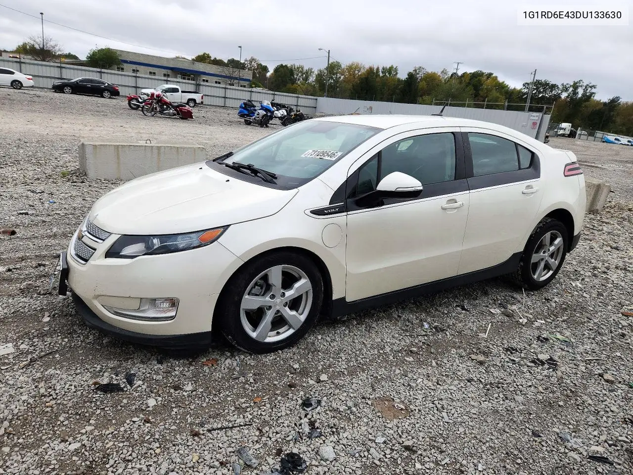 CHEVROLET VOLT 2013, VIN 1G1RD6E43DU133630