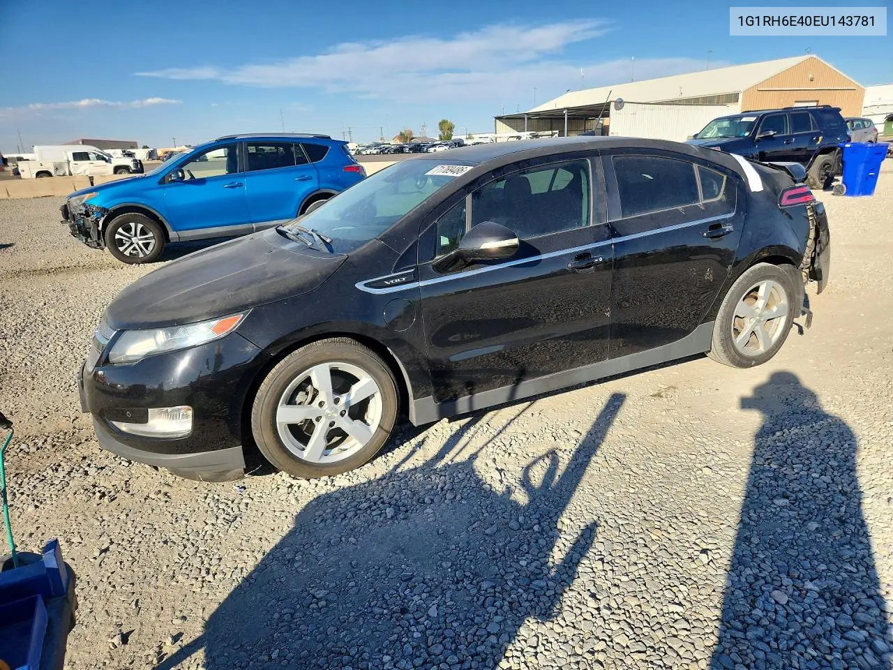 CHEVROLET VOLT 2014, VIN 1G1RH6E40EU143781