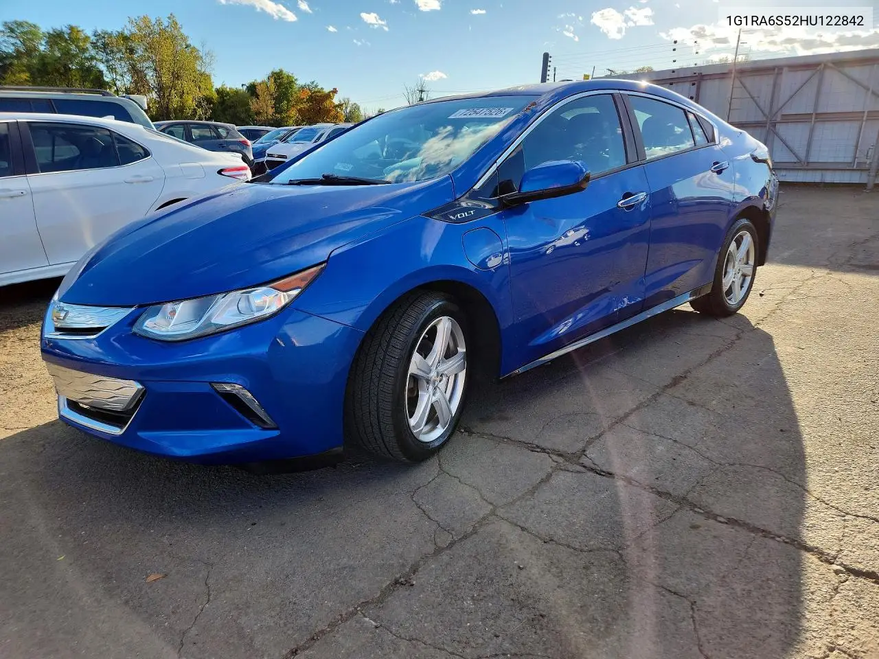 CHEVROLET VOLT 2017, VIN 1G1RA6S52HU122842